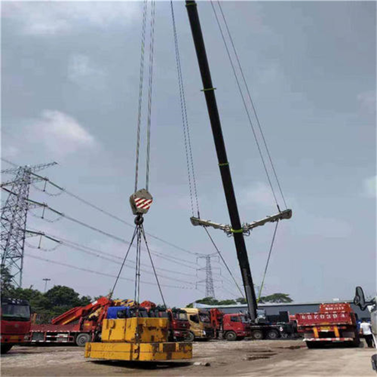 礼纪镇风电设备吊装